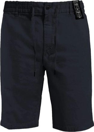 HUGO BOSS Hugo, Casual Shorts, male, Blue, Size: W32 Stretch Cotton Pants