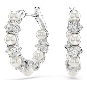 Swarovski Matrix Drop Oorbellen - Dames - Oorbellen - Grijs - ONE Size - Accessoires
