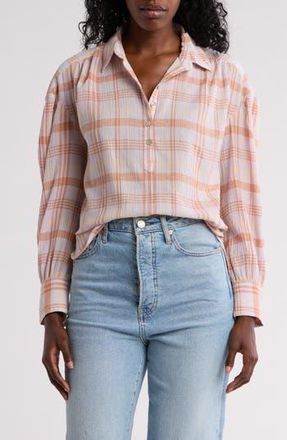 Faherty Olli Check Shirt in Aroma Plaid at Nordstrom Rack, Size X-Small