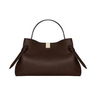 Yuzefi Tassen, Dames, Bruin, ONE Size, Leer, La Gyoza