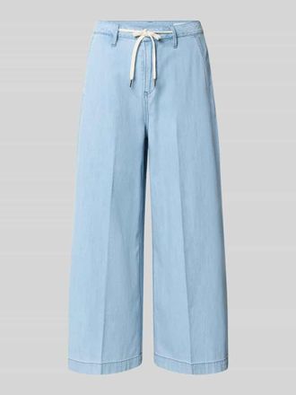 s.Oliver Red Label Regular Fit Culotte aus reiner Baumwolle in Hellblau, Gr&ouml;&szlig;e 34