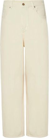 Drôle de Monsieur Jeans, Heren, Beige, S, Beige Jeans in Off-White