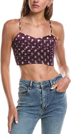 Cinq &agrave; Sept Cinq &Agrave; Sept Camille Polka Dot Selly Top