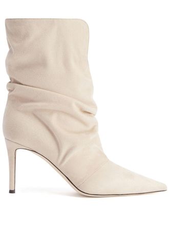 Giuseppe Zanotti 85 mm Yunah soepelvallende laarzen - Beige