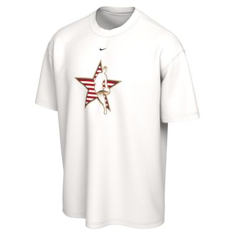 Nike Mens All-Star Game Basketball T-Shirt in White | IZ8690-100