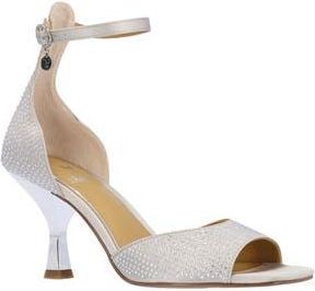 J. Rene&eacute; Lantana Ankle Strap Sandal in Silver Light Gray at Nordstrom Rack, Size 9.5 B