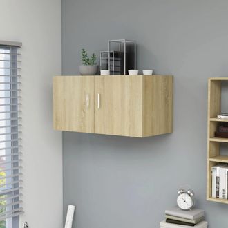 vidaXL Vidaxl - Armario De Pared Madera Ingenier&iacute;a Roble Sonoma 80x39x40 Cm