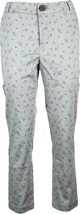 Vivienne Westwood Jongensbroek - Dames - Slim Fit Broeken - Veelkleurig - S - Katoen - Broeken
