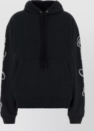 Balenciaga cotton oversized hoodie