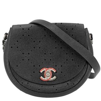 Chanel Pre-owned Vintage Shoulder Bag - Dames - Pre-owned - Zwart - Maat: ONE Size Leer