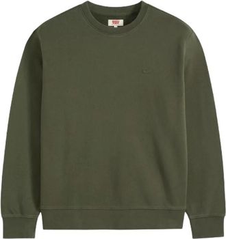Levi's Original Housemark Crewneck Sweatshirt - Heren - Sweatshirts - Groen - XL - Katoen - Hoodies & sweatvesten