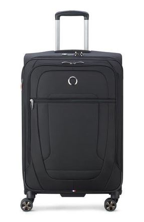 Delsey Helium DLX 25-Inch Softside Spinner Luggage in Black at Nordstrom Rack