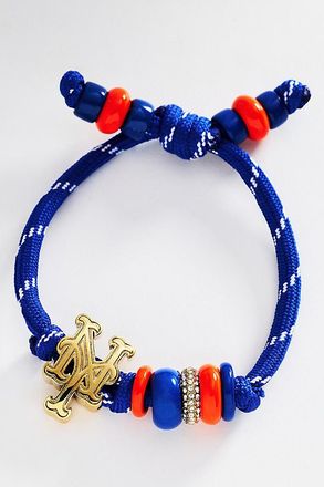 BaubleBar Baseball Charms Paracord Bracelet
