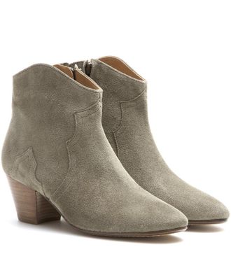 Isabel Marant Dicker suede ankle boots