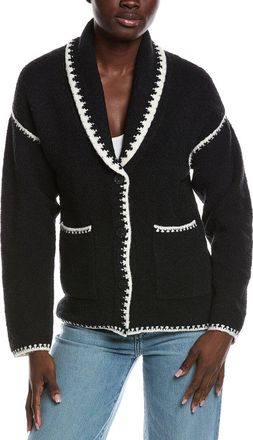 525 america Tierney Boucle Coatigan & Scarf