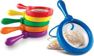 OEM Lupas Gigantes Para Recursos Educativos (juego De 6), 20,5 X 11,3 X 2,6 Cm