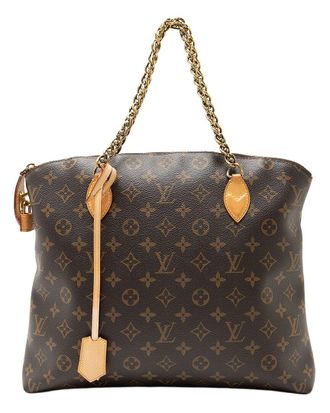 Louis Vuitton Brown Limited Edition Monogram Canvas Lockit Chain Mm (Authentic Pre-Loved)