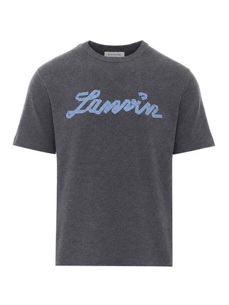 Lanvin Embroidered Logo T-Shirt