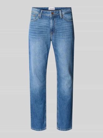 Jack & Jones Jack & Jones Regular Fit Jeans im Used-Look Modell CLARK in Blau, Gr&ouml;&szlig;e 27/30
