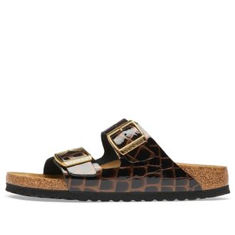 Birkenstock Arizona Leather Narrow Black Emboss 1032864
