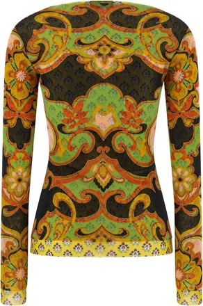 Etro Womens Multicolor Polyamide Cardigan Clothing