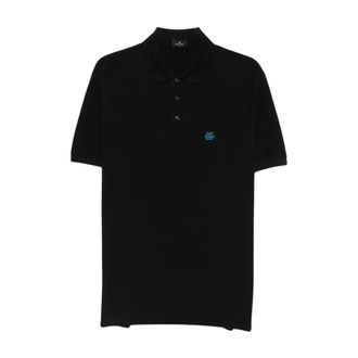 Etro Hombre, Camisetas, Negro, Talla: S