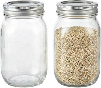 OEM Tarros De Conserva Shteriva - Tapa Herm&eacute;tica De Dos Piezas - 500 Ml