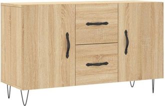 vidaXL Sideboard Sonoma Oak 100x36x60 cm Engineered Wood Vidaxl