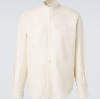 St&ograve;ffa Cotton and linen shirt