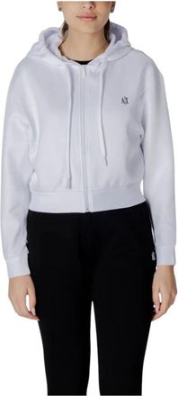 A|X Armani Exchange Donna, Felpe, Bianco, L, new