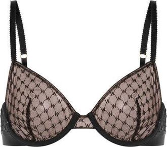 Wolford Sheer Logo Full Cup Bra