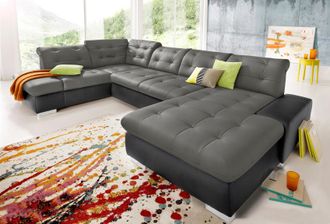 Sit&more Wohnlandschaft »Palomino U-Form« wahlweise in XL oder XXL