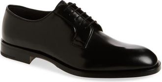 Prada Formale Lace-Up Derby in Nero at Nordstrom, Size 11.5Us