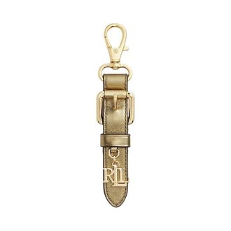 Ralph Lauren Sleutelhanger - Dames - Sleutelhangers & Tashangers - Geel - ONE Size - Leer - Accessoires