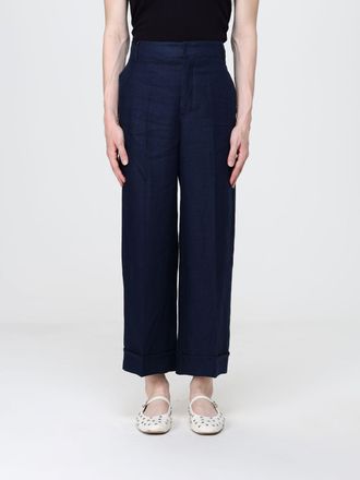 Max Mara S Max Mara Pantaloni Anselmo palazzo in lino