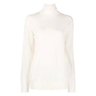 Jil Sander Jumper Hn Ls - female - Jil Sander - Turtlenecks - Beige - XS - Knitwear