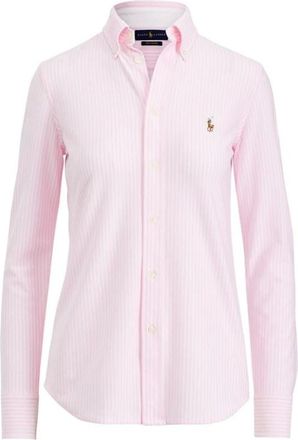 Polo Ralph Lauren Camicia Oxford a righe - - Blouses & Shirts - Donna - Rosa - L
