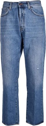 People Katoenmix Jeans - Heren - Regular Fit Jeans - Blauw - W32 - Katoen - Jeans