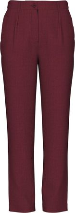 Pieces Womens Pckamil Hw Ankle Pant Noos Bc, Tawny Port, XL / 30L