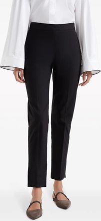 Brunello Cucinelli Tailored Cotton Trousers - Black