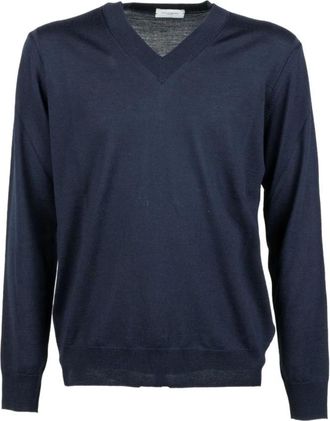 Paolo Pecora Hombre, Jerseys, Azul, Talla: M