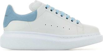Alexander McQueen Sneakers, female, White, 2 1/2 UK, Chunky Rubber Sole Lace-Up Shoes