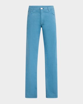 Stefano Ricci Men & apos;s 5-Pocket Jeans