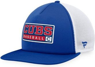 Majestic Mens Majestic Royal/White Chicago Cubs Foam Trucker Snapback Hat at Nordstrom