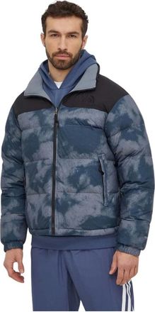 The North Face 92 Crinkle Rev Nuptse Jacket - - Sport - Uomo - Blu - 2XL