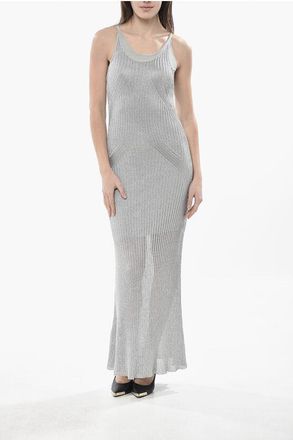 Pinko Tank Dress NELSON Lurex Knit size Xs