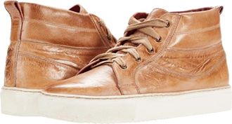 Bed St&uuml; Womens Bed Stu Rossela Sneaker Tan Rustic Leather Hi Top Casual Shoes ZAP1069