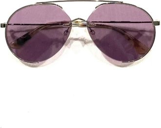 Alexander McQueen Pre-owned Plastic sunglasses - Dames - Vintage Accessoires - Paars - ONE Size - Vintage