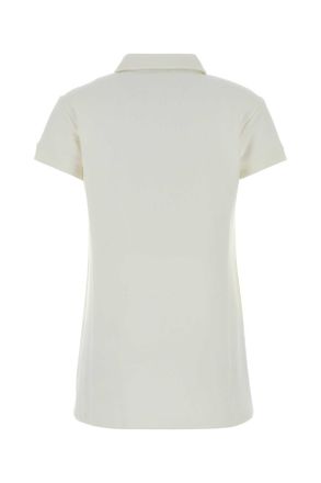 Autry Womens White Cotton Polo Dress Exterior: Abiti