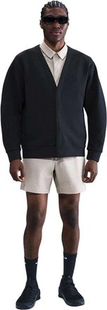 Nike Raglan-vest met lange mouwen voor heren (Zwart)